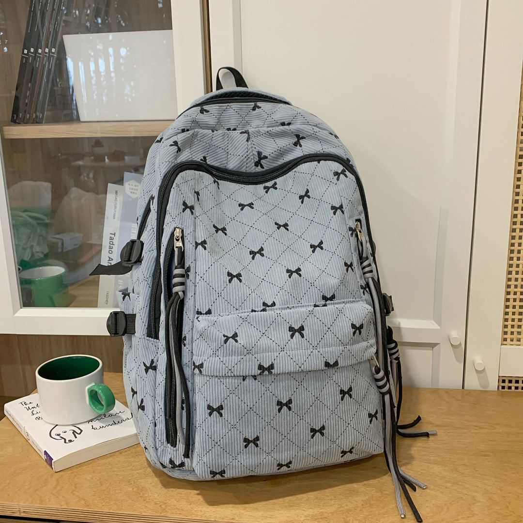 Stylish Quilted Backpack Kalsten