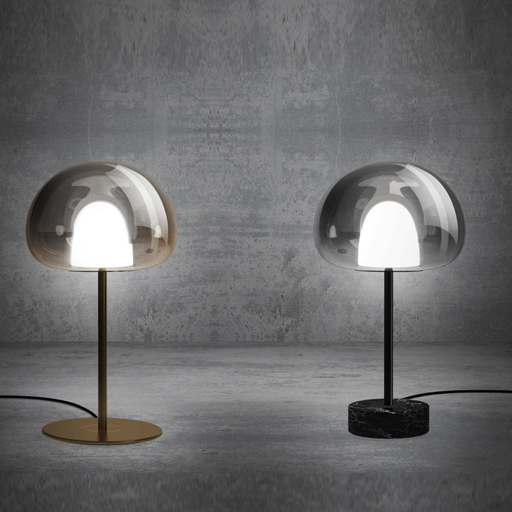 Modern Transparent Glass Table Lamp