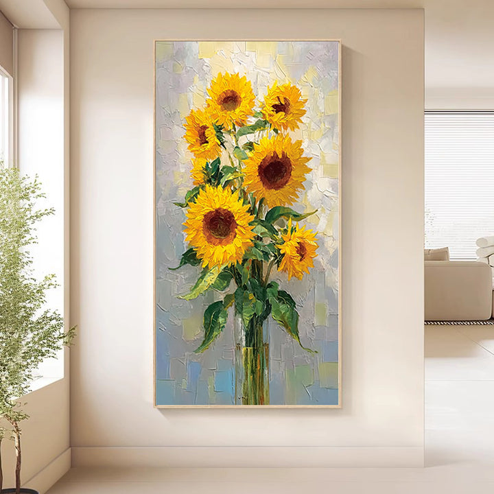 Floral Sunflower Canvas Art