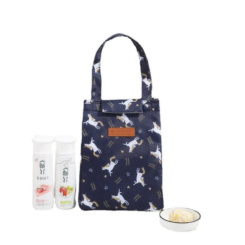 Floral Print Insulated Lunch Tote Kalsten