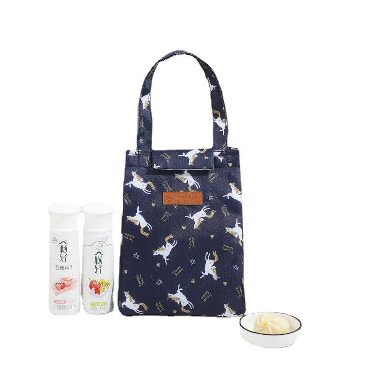 Floral Print Insulated Lunch Tote Kalsten