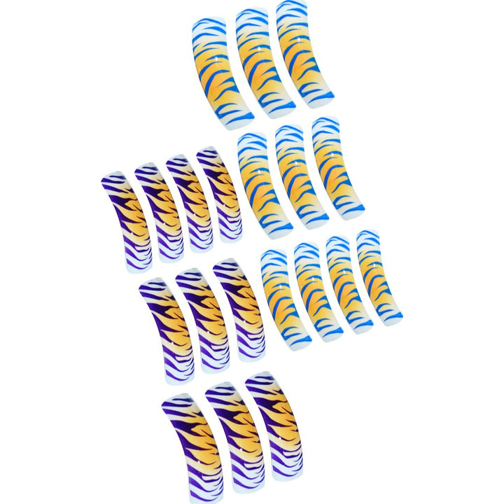 Artistic Tiger Print Press-On Nails Kalsten