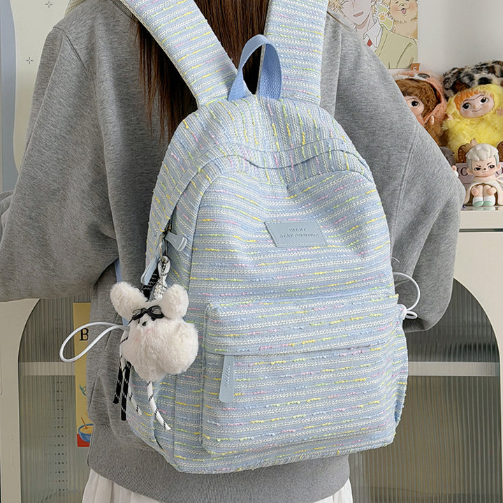 Trendy Textured Backpack Kalsten