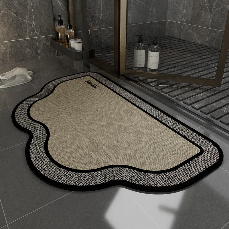 Cloud-Shaped Shower Mat for Bathroom