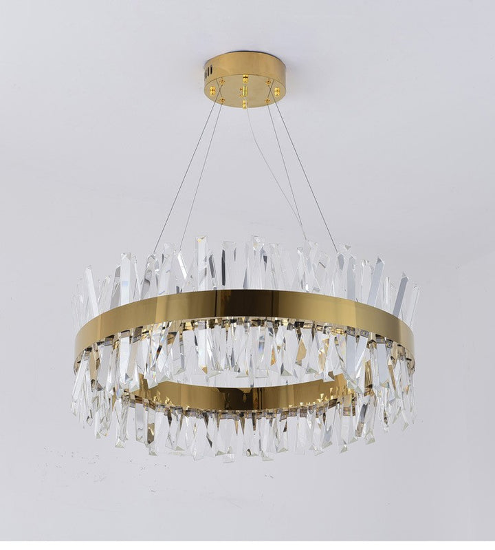 Crystal Geometric Pendant Light