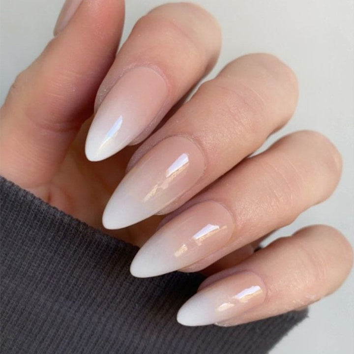 Natural Glossy Press-On Nail Tips Kalsten