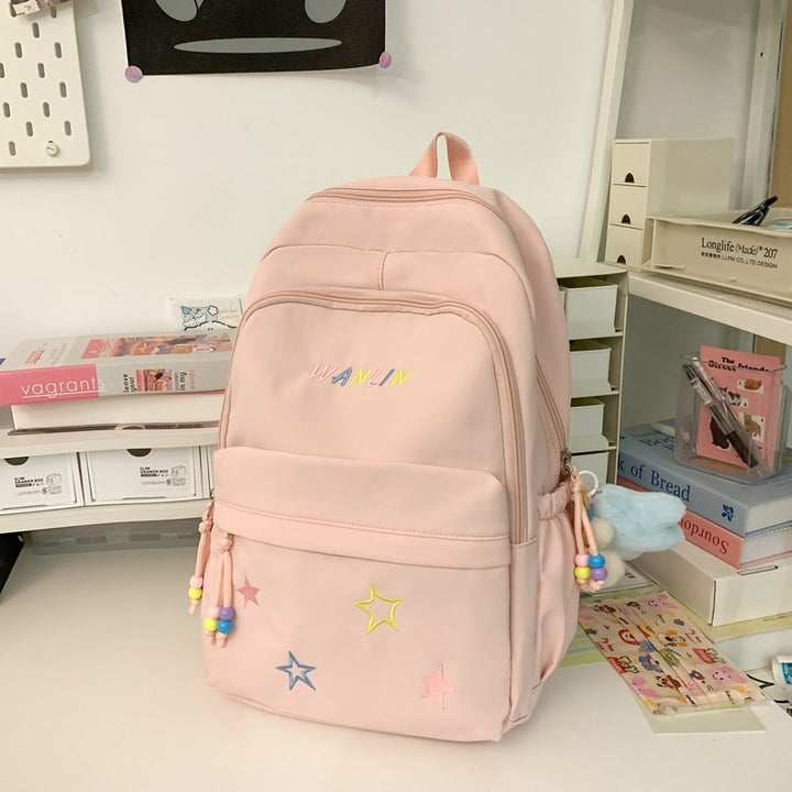 Playful Star-Embellished Backpack Kalsten