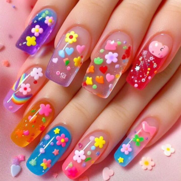 Elegant Artificial Nail Decoration Kalsten