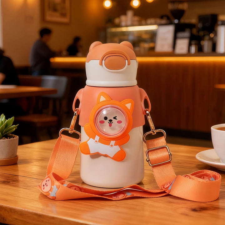 Women's Insulated Water Bottle with Artistic Animal Design Kalsten