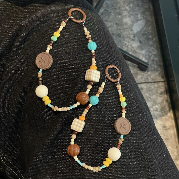 Decorative Bead Keychain Kalsten