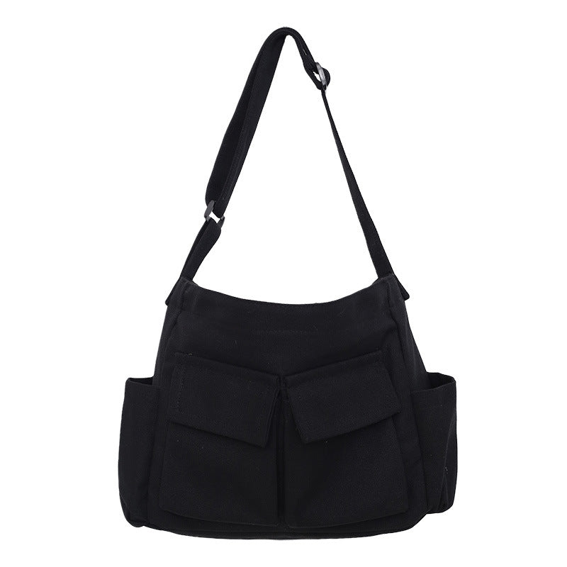 Multi-Pocket Casual Shoulder Bag Kalsten