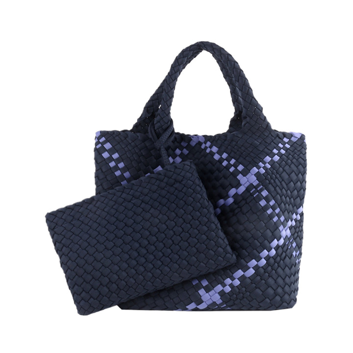 Braided Handbag with Removable Clutch Kalsten