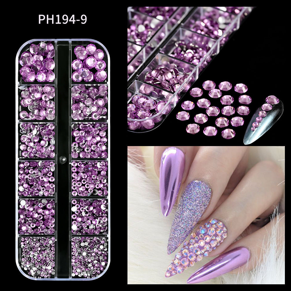 Premium Rhinestone Nail Art Decoration Kit