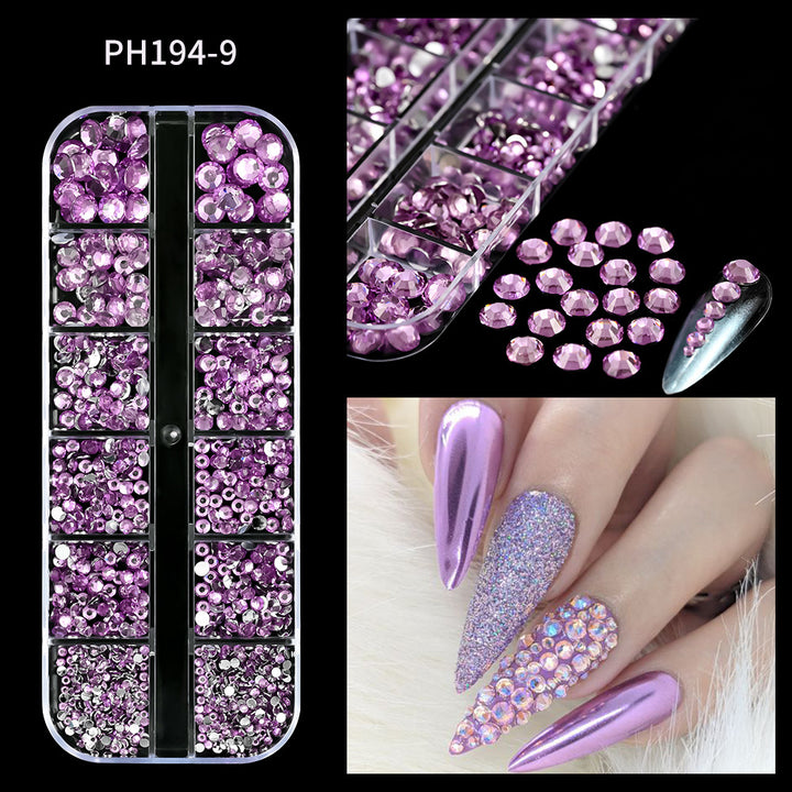Premium Rhinestone Nail Art Decoration Kit