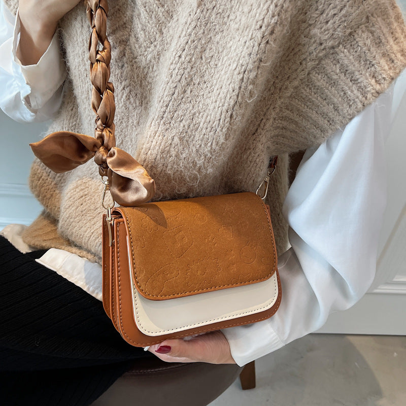 Chic Textured Mini Crossbody Bag Kalsten