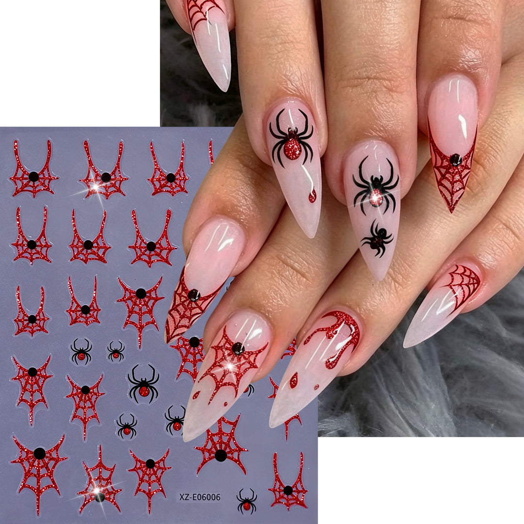 Halloween-Themed Nail Art Sticker Set  1791507032