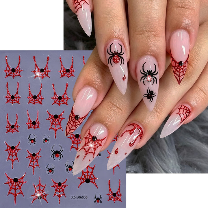 Halloween-Themed Nail Art Sticker Set  1791507032