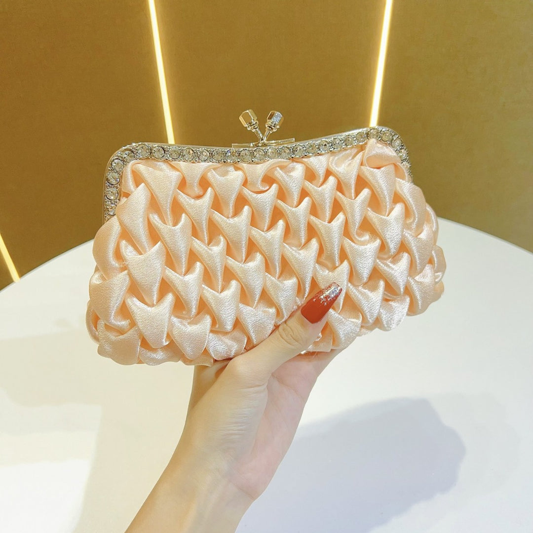Pleated Evening Clutch