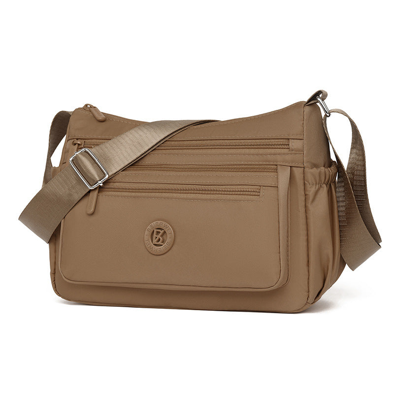 Versatile Multi-Compartment Shoulder Bag