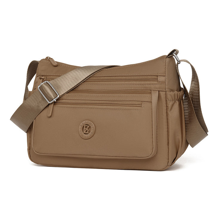 Versatile Multi-Compartment Shoulder Bag
