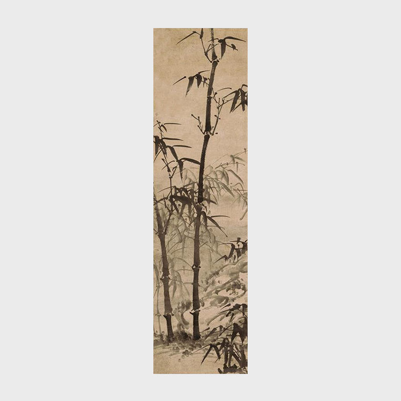 Abstract Bamboo-Inspired Wall Art