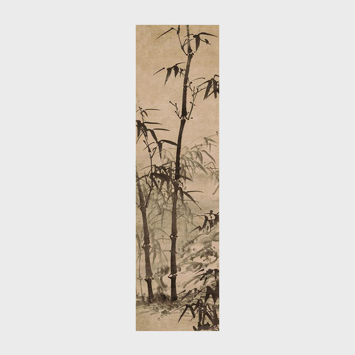 Abstract Bamboo-Inspired Wall Art