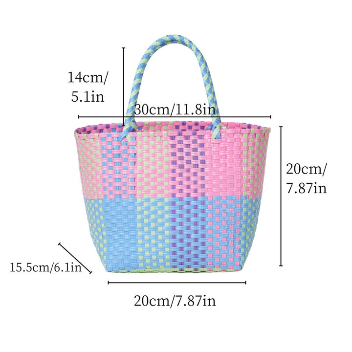 Colorful Shopping Bag Made from Recycled Material Kalsten