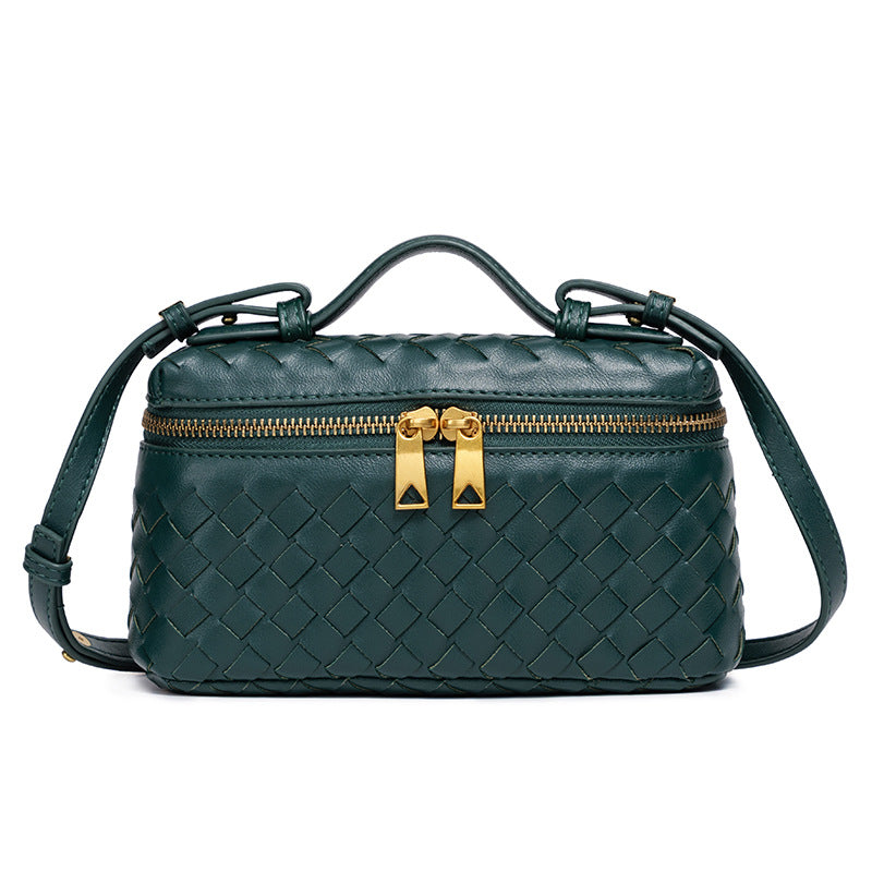 Luxury Woven Crossbody Handbag Kalsten