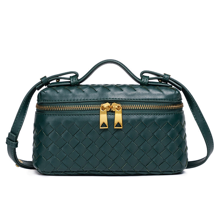 Luxury Woven Crossbody Handbag Kalsten