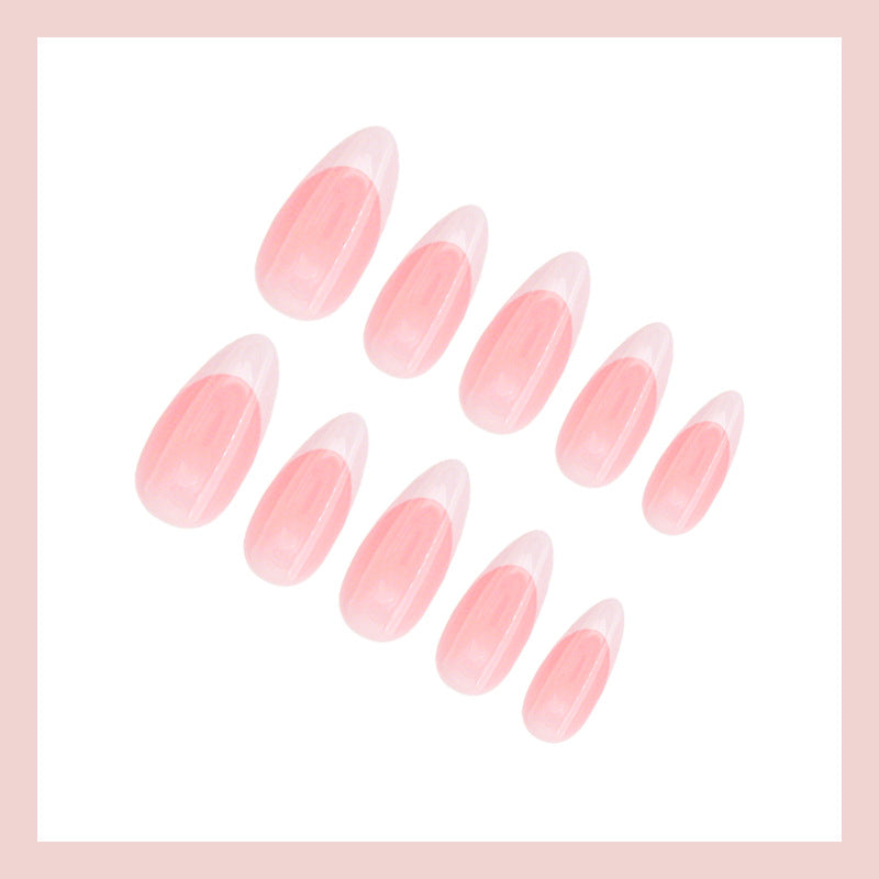 Artificial nails with elegant French tip Kalsten
