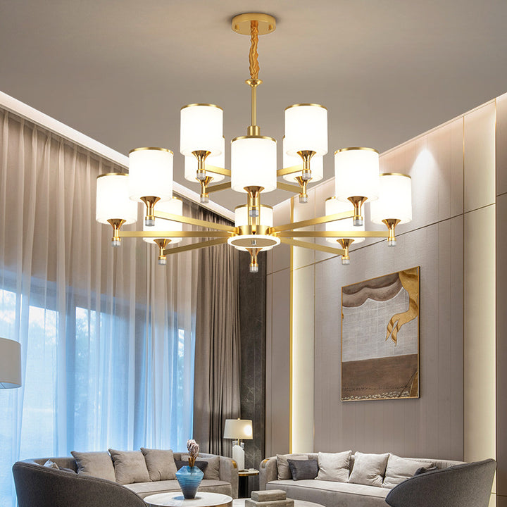 Elegant Crystal Chandelier