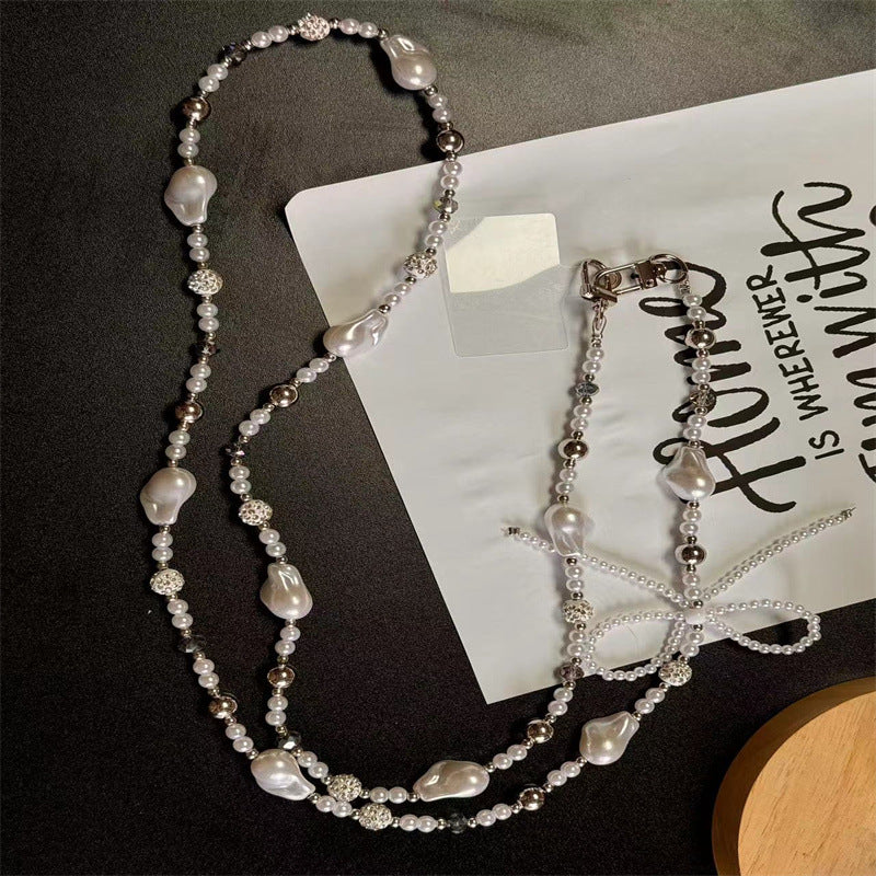 Elegant Pearl Beaded Eyewear Chain Kalsten