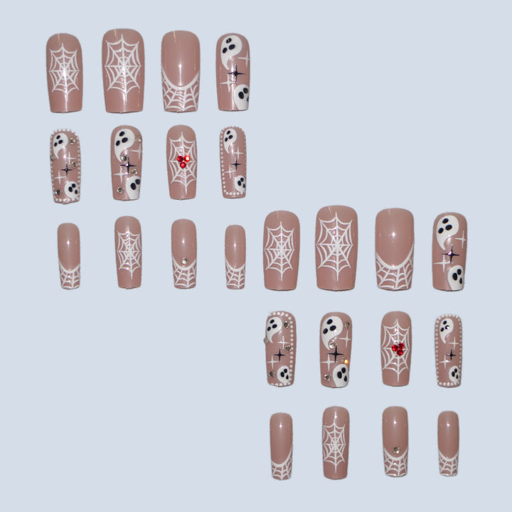 Artistic Halloween-Themed Nail Design Kit