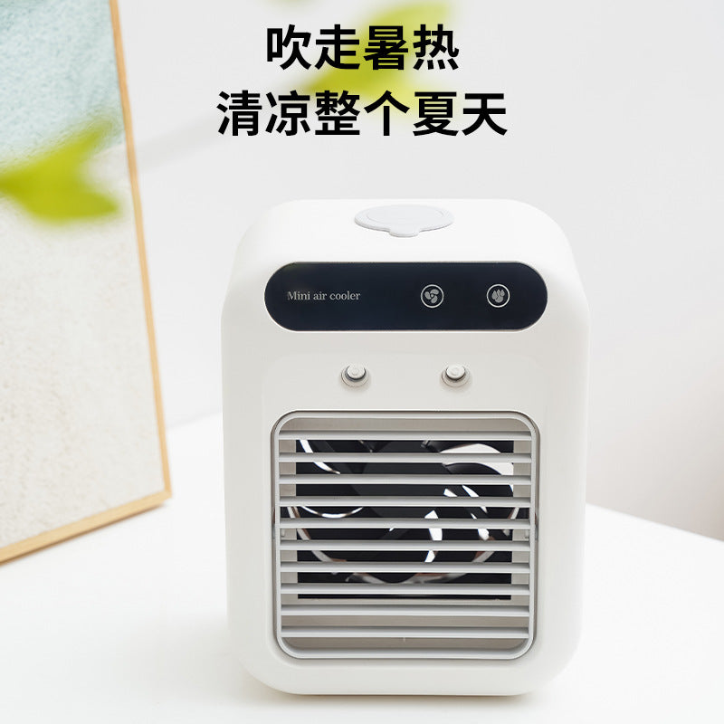 Unisex compact portable air cooler desktop device with USB connection and water container Kalsten