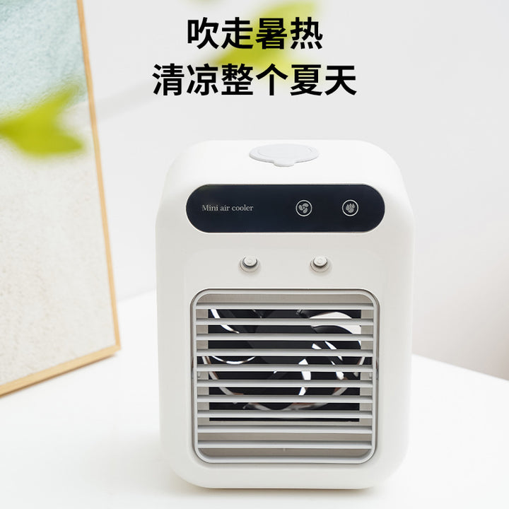 Unisex compact portable air cooler desktop device with USB connection and water container Kalsten