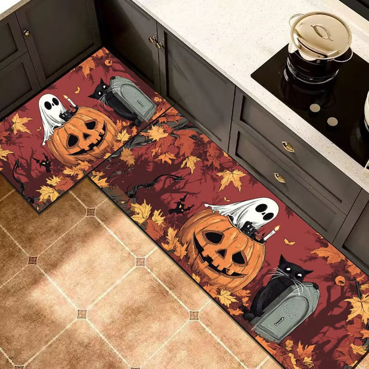 Halloween Themed Kitchen Comfort Mat
