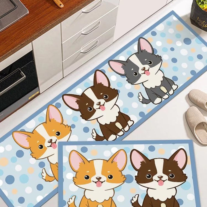 Cat-Themed Kitchen Mat Kalsten