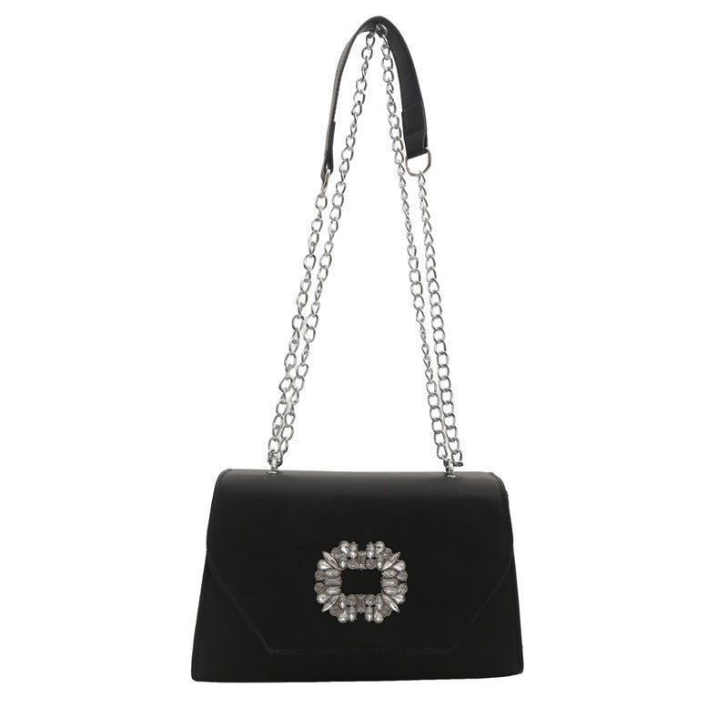 Elegant Chain-Detail Evening Handbag