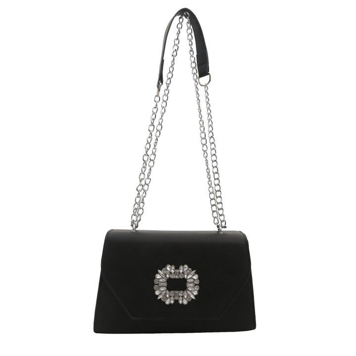 Elegant Chain-Detail Evening Handbag