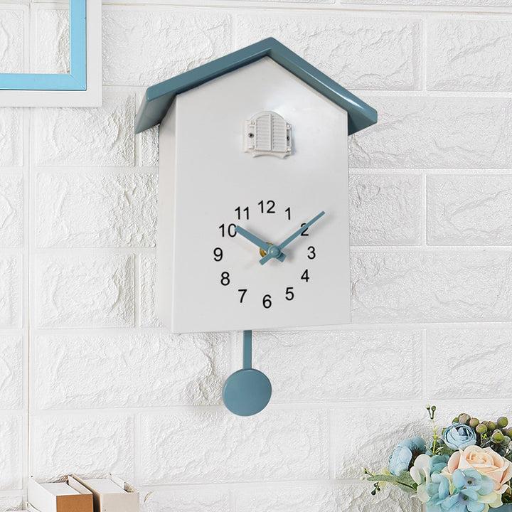 Cuckoo clock in creative house design Kalsten