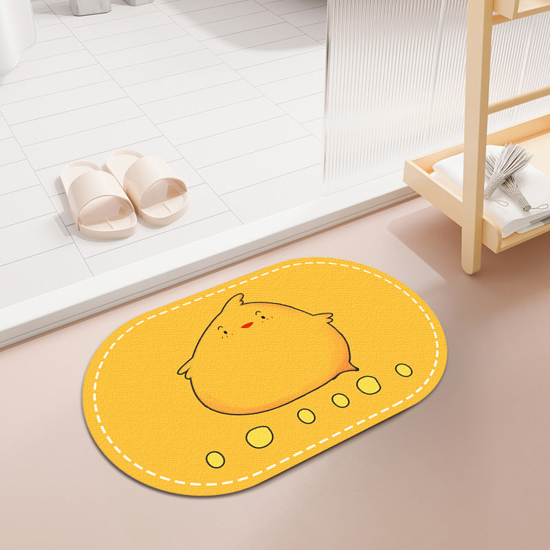 Cute Pet-Themed Entrance Mat