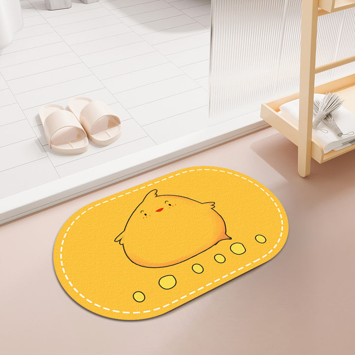 Cute Pet-Themed Entrance Mat