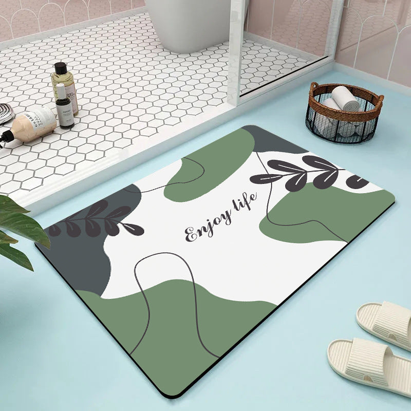 Abstract Geometric Bath Mat