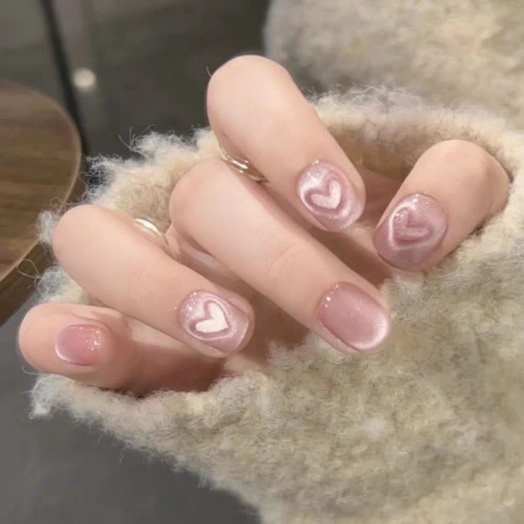 Artistic Floral Design Press-On Nail Set Kalsten