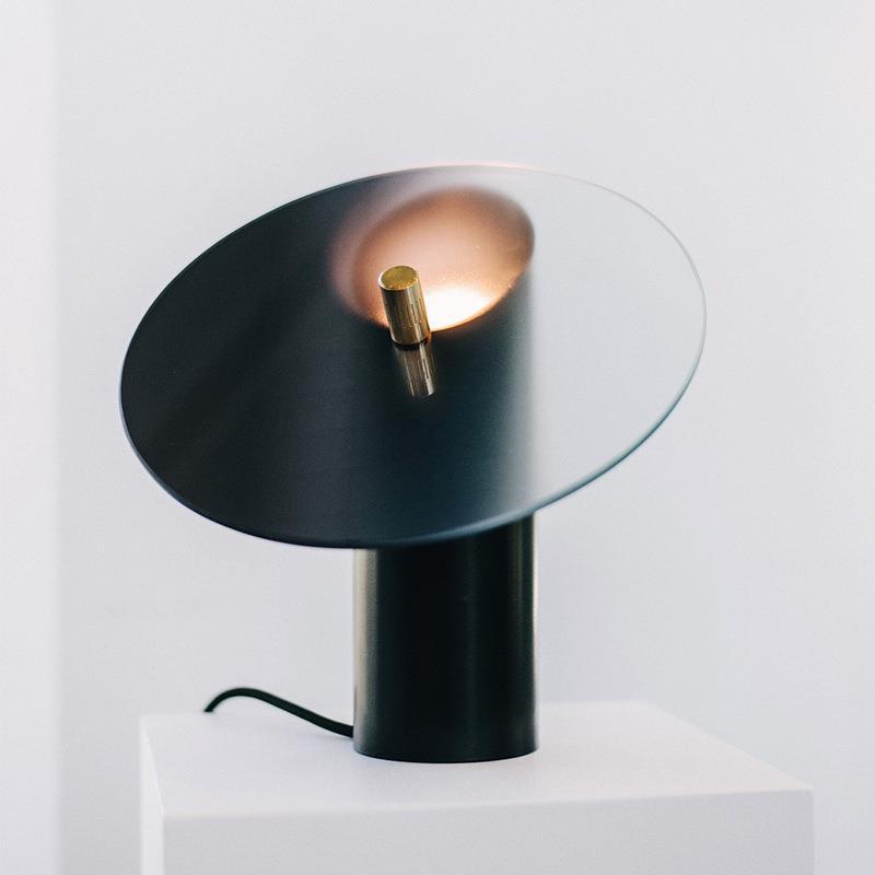 Modern Table Lamp with Adjustable Shade