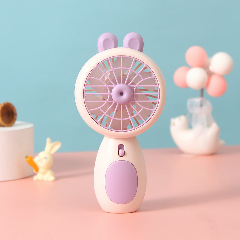Women Portable Animal Pattern Hand Fan Kalsten