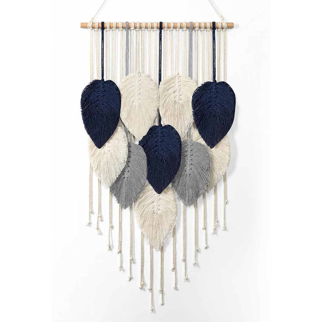 Macrame Leaf Wall Hanging Tapestry Kalsten
