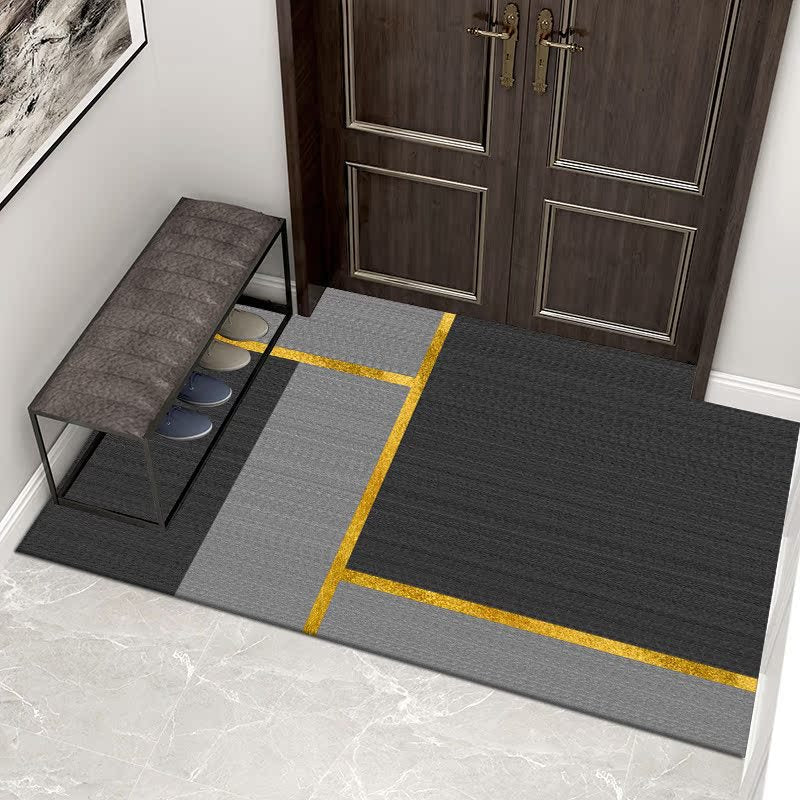 Stylish Geometric Entrance Mat for Home Entryway