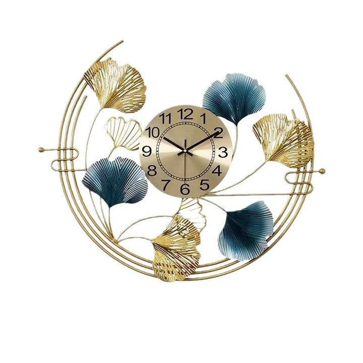 Decorative Wall Clock with Floral Design Kalsten