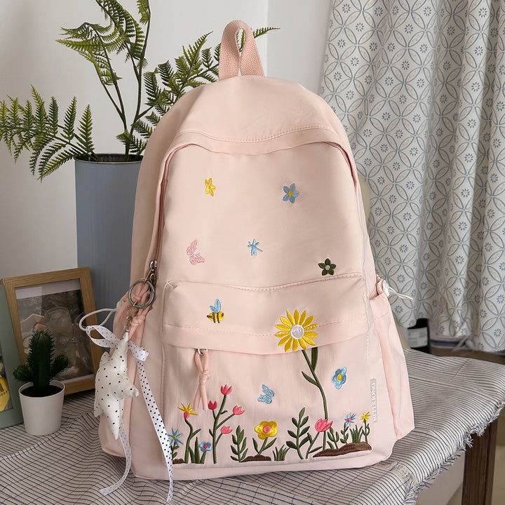 Floral Embroidered Backpack Kalsten 1791204649